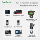 Portable Multifunctional Action Camera Holder Flexible Suction Cup Mount Compatible for GoPro Insta360 X4 X5 DJI Action