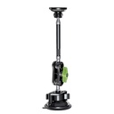 Rubber ball head magnetic phone holder with extension rod
