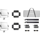 Godox Litemons LP1200Bi-Color LED Light Panel (3-Light Kit)