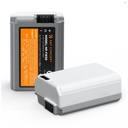 K&F Concept NP-F970 Dual Slot Charger with 2 Pack Battery
