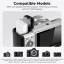 K&F Concept NP-W235 Battery for Fujifilm (2400mAh) Camera Battery with Type C Fast Charging