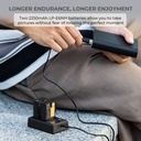 K&F Concept NP-F970 Dual Slot Charger with 2 Pack Battery