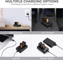 K&F Concept NP-F970 Dual Slot Charger with 2 Pack Battery
