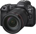 Canon EOS R5 Mark II Mirrorless Camera with RF24-105mm F4 L is USM Lens, Full-Frame Back-Illuminated Sensor, 45MP, 8K Video, Photography and Video, Hybrid Camera, Black