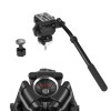 Weifeng WF-717 1.8m Professional Heavy Duty Video Camcorder Tripod With Fluid Head