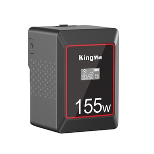 Kingma V-Mount Battery KM-VK155 LCD Display 155W