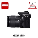 Canon EOS 250D (Rebel SL3) DSLR Camera with 18-55mm Lens
