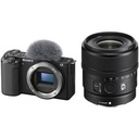 Sony ZV-E10 Mirrorless Camera with 15mm f/1.4 G Lens
